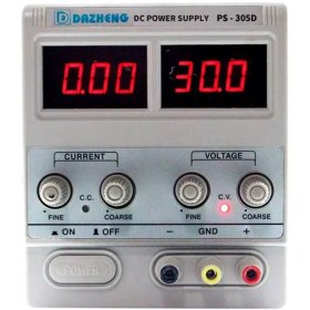 تصویر منبع تغذیه 5 آمپر داژنگ DAZHENG PS-305D ا Power Supply DAZHENG PS-305D Power Supply DAZHENG PS-305D