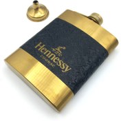 تصویر قمقمه جیبی مدل Hip Flask مشکی سورا 