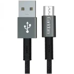 تصویر کابل تبدیل USB به microUSB ارلدام مدل EC-127M طول 1 متر 