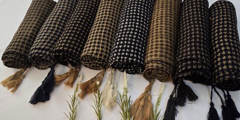 تصویر شال پاییزه پلیسه زنانه ودخترانه 