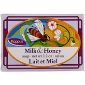 تصویر صابون شیر و عسل کاپوس 100 گرم ا Honey And Milk Soap Honey And Milk Soap