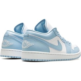 تصویر کتونی ایرجردن 1 لو مدل DC0774-141 Air Jordan 1 LOW Womens Aluminum DC0774-141