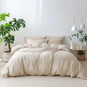 تصویر سرویس روتختی کاوری پینترستی نخ پنبه نوپه هوم طرح سیمپل 