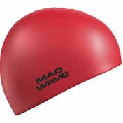 تصویر کلاه شنا سیلیکونی مدویو Mad wave مدل Intensive Silicone Solid 