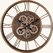 تصویر ساعت دیواری والتر مدل 6116 با طراحی چرخ دنده ای 