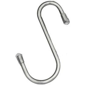 تصویر قلاب آویز لیوان مدل استیل ضد زنگ بسته 6 عددی 