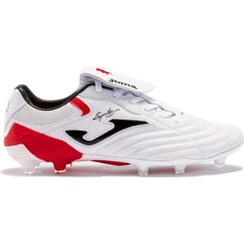 تصویر کفش فوتبال آکوس2302FG مدل آگولا با رنگ سفید و قرمز برند joma ACUS2302FG Agula Cup Football Shoes White-Red