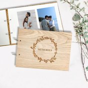 تصویر آلبوم عکس چوبی اروپایی ( کدA) 