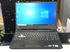 تصویر لپ تاپ گیمینگ ایسوس مدل TUF Gaming FX506 ظرفیت ۵۱۲ گیگابایت SSD با حافظه ۱۶ گیگابایت و گرافیک ۴ گیگابایت 