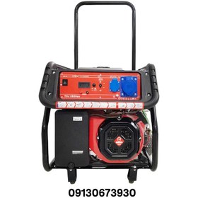 تصویر موتور برق 7.5 کیلو وات مدل TSJ 8500 ES استارتی Gasoline generator tsj 8500es