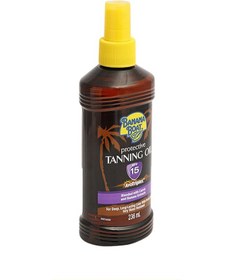 تصویر روغن برنزه‌کننده محافظ با SPF 15 چندرنگ ۲۳۶ میلی‌لیتر برند banana boat SPF 15 Protective Tanning Oil Multicolour 236ml