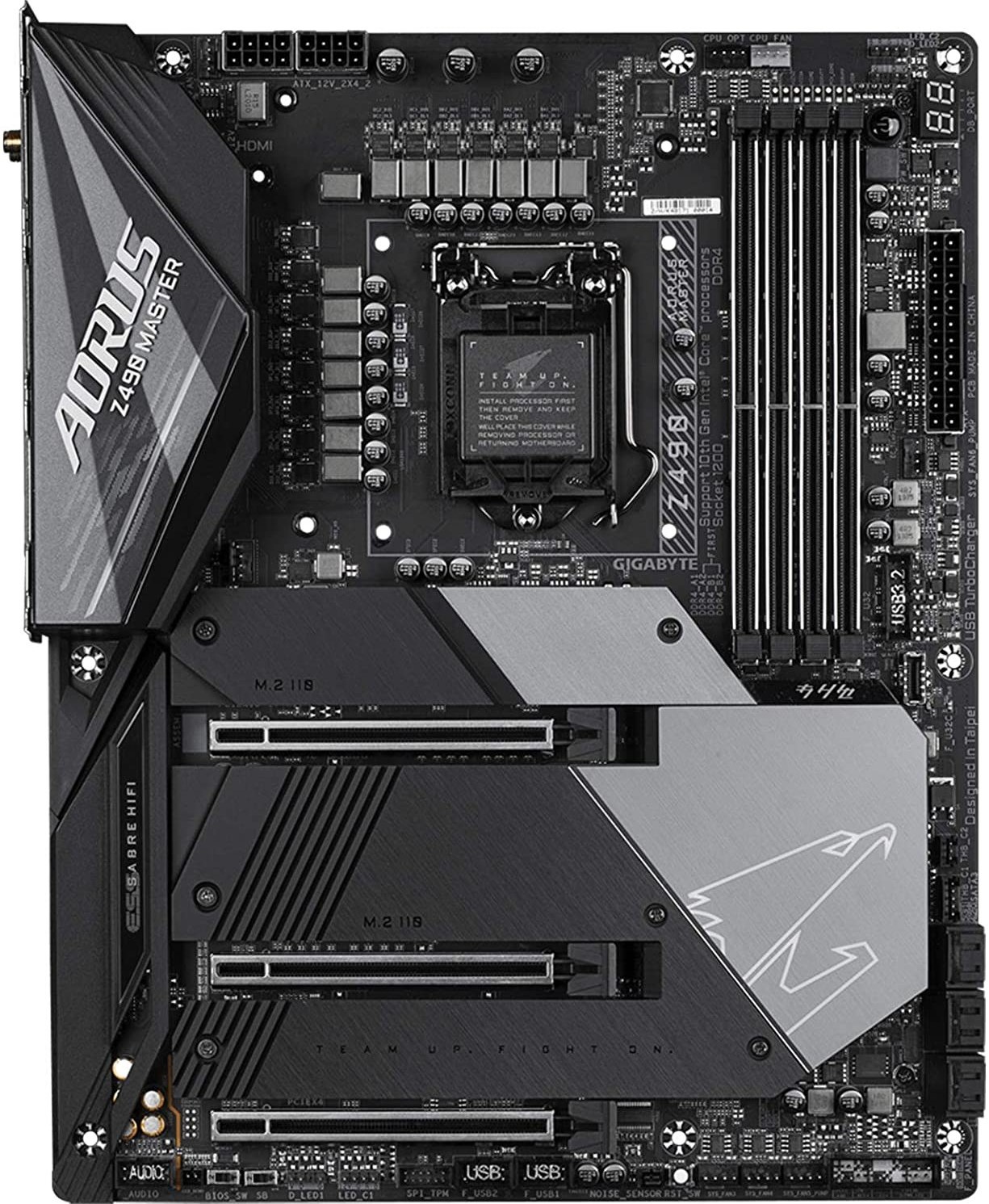 GIGABYTE X670E AORUS Master (AM5/ LGA 1718/ AMD X670E/ EATX/ 5 Year  Warranty/ DDR5/ Quad M.2, PCIe 5.0/ USB 3.2 Gen2X2 Type-C/Intel WiFi 6E/  Intel