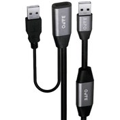 تصویر کابل افزایش طول (اکتیو) USB 2.0 بافو طول 15 متر Bafo USB 2.0 Active Extension Cable 15m