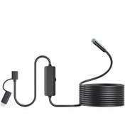 تصویر دوربین آندوسکوپی چراغدار Waterproof مدل 2024 