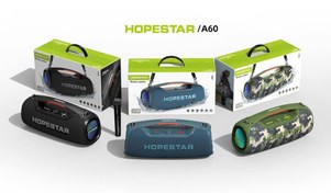 تصویر اسپیکر HOPESTAR A60 اسپیکر بلوتوثی هاپ استار مدل Hopestar A60