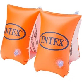 تصویر بازوبند شنا طرحدار بچه گانه INTEX سن 6 الی 12 سالگی water wings intex 6-12