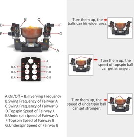 تصویر Morelian Table Tennis Robot Ping Pong Ball Machine Automatic Table Tennis Machine for Training - ارسال 15 الی 20 روز کاری 