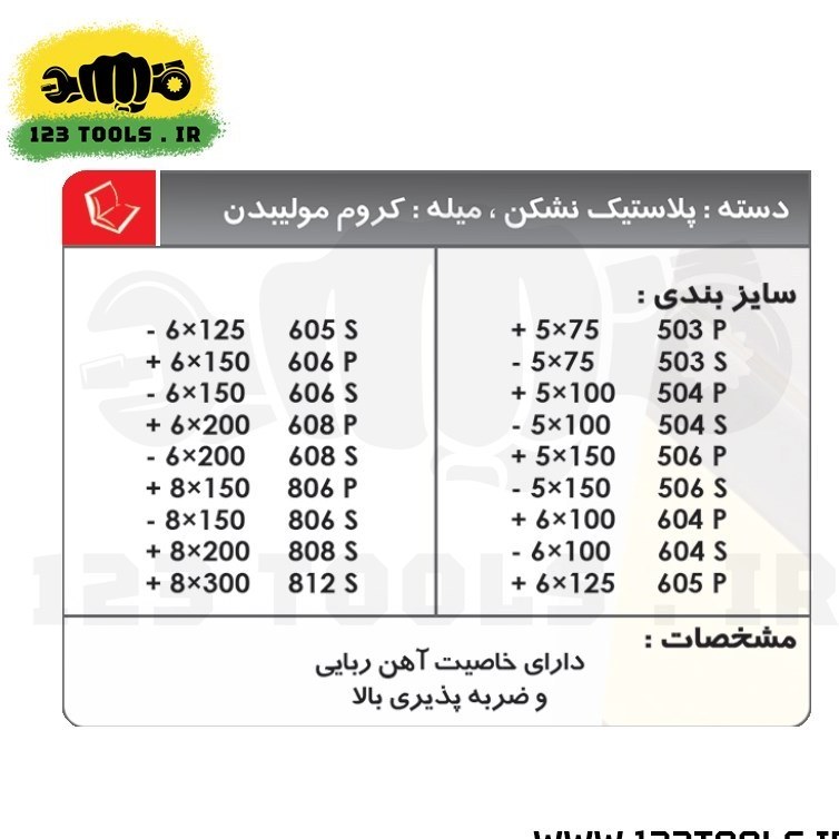 خرید و قیمت پیچ گوشتی تکی ضربه خور لایت ژاپن دو سو 200*8 مدل خرید و قیمت پیچ گوشتی تکی ضربه خور لایت ژاپن دو سو 200*8 مدل