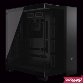 تصویر کیس کورسیر Case Corsair 6500X Dual Chamber Corsair 6500X Mid-Tower Dual Chamber Black PC Case