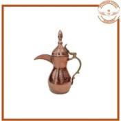 تصویر قهوه جوش یا دله عربی مسی نانو شده چکشی زنجان با کیفیت عالی 