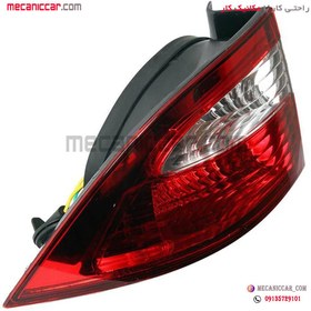 تصویر چراغ خطر روی گلگیر چپ سمند LX lamp