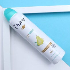 تصویر اسپری ضد تعریق داو DOVE زنانه رایحه گلابی 