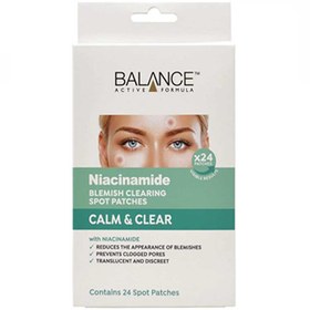 تصویر پچ ضد جوش و جای جوش نیاسینامید بالانس Balance Niacinamide Blemish Clearing Spot Patches