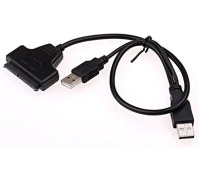 تصویر تبدیل SATA به USB 2.0 مناسب برای هارد 2.5 و 3.5 اینچ SATA to USB 2.0 converter suitable for 2.5 and 3.5 inch hard drives