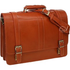 تصویر کیف اداری چرم تک مدل 2581C دست دوز 