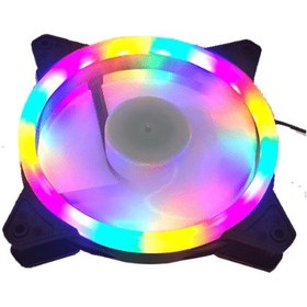 تصویر فن کیس 12 در 12 دی نت RGB 