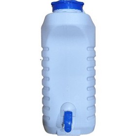 تصویر دبه پلاستیکی شاینا شیردار سایز 2 زیبا سازان کد 35108 