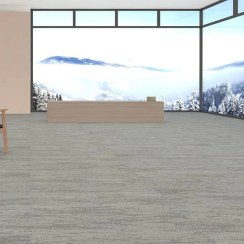 تصویر موکت تایلی پرزبلند Bosch طوسی 