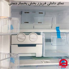 تصویر یخچال فریزر دوقلو یخساران مدل NR15-NF15 Glacier twin freezer model NR15-NF15