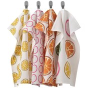 تصویر دستمال آشپزخانه ایکیا مدل TORVFLY پک ۴ عددی 