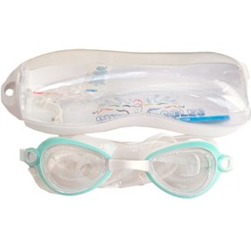 تصویر عینک شنا مدل A-368 - سفید 