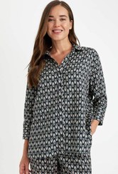 تصویر پیراهن زنانه آبی سرمه ای دفکتو | C3818AX24AU Defacto 