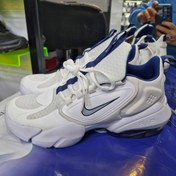 تصویر کتانی نایکی ایر مکس آلفا ساواج مردانه رنگ مشکی سایز ۴۲ با جنس چرم 