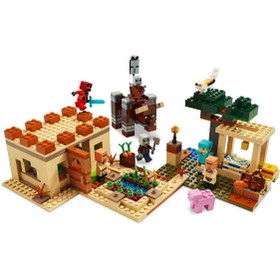 تصویر لگو ماینکرفت مدل ۱۱۴۷۷ ظرفیت ۵۸۰ قطعه 