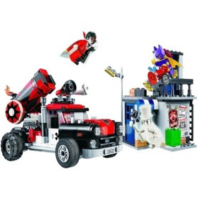 تصویر لگو بتمن و هارلی کوئین مدل 10880 ظرفیت ۴۴۹ تکه 