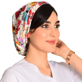 تصویر کلاه حجاب طرحدار کد 133 