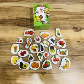 تصویر مگنت فومی یخچالی 