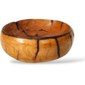 تصویر میوه خوری چوبی روستیک دستساز کد ۱۰۰۰۰8 