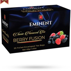 تصویر چای تی بگ امیننت eminent مدل انواع توت Berry Fusion پک 20 تایی 