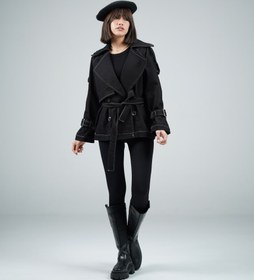 تصویر کت جین آستین سگکدار کالین کد ۲۰۱۲۴۱۲ 