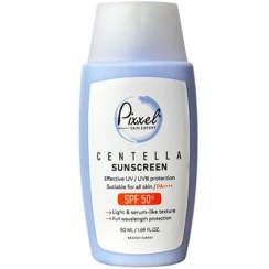 تصویر کرم ضد آفتاب سنتلا پیکسل SPF50 حجم ۵۰ میلی‌لیتر مناسب انواع پوست 