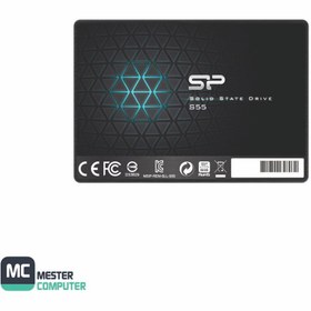 تصویر SSD اینترنال سیلیکون پاور مدل Slim S55 ظرفیت 240 گیگابایت SiliconPower Slim S55 240GB