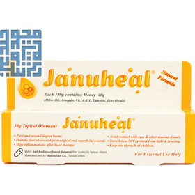 تصویر پماد موضعی ژانوهیل ژانوس Janus Januheal Topical Ointment