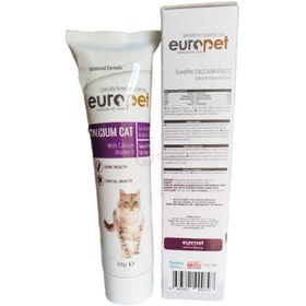 تصویر خمیر کلسیم گربه یوروپت Europet Cat Calcium
