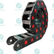 تصویر انرژی چین 35 در 60 HQM اچ کیو ام Energy Chain یا انرژی گاید (محافظ کابل) مدل FKS اف کا اس R150 با ابعاد داخلی 60×35 و ابعاد خارجی 80×50 (انرژی چین اف کا اس) 