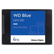 تصویر اس اس دی 4 ترابایت 2.5 اینچ SATA وسترن دیجیتال مدل BLUE ا Western Digital BLUE 4TB SATA SSD Western Digital BLUE 4TB SATA SSD